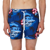 Sundek Costume Volley Short Ibiscus 504 Uomo Blu | NonSoloSport