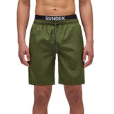 Costume Uomo Sundek Logo Verde Scuro | NonSoloSport