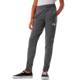 The North Face Pantaloni Felpati Bambino Grigio | NonSoloSport