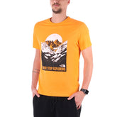 The North Face T-Shirt Natural Wonders Uomo Arancione | NonSoloSport