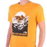 The North Face T-Shirt Natural Wonders Uomo Arancione | NonSoloSport