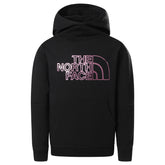 The North Face Felpa Drew Peak II Bambina Nero Viola | NonSoloSport