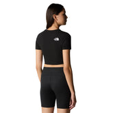 The North Face T-Shirt Crop Donna Nero | NonSoloSport