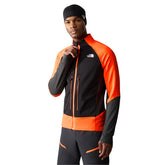 Giacca Uomo The North Face Dawn Turn Softshell Full Zip Nero Arancione | NonSoloSport