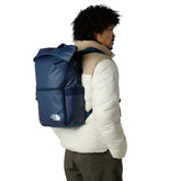 Zaino The North Face Rolltop Base Camp Voyager Blu Nero | NonSoloSport