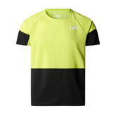 The North Face T-Shirt Bolt Tech Uomo Lime Nero | NonSoloSport