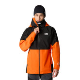 Giacca Uomo The North Face Jazzi Gtx Arancione Nero | NonSoloSport