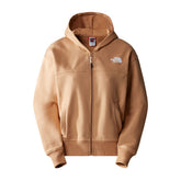 Felpa Donna The North Face Essential Full Zip Mandorla | NonSoloSport