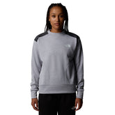 The North Face Felpa Pile Reaxion Donna Grigio | NonSoloSport