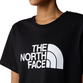 The North Face T-Shirt Easy Crop Donna Nero | NonSoloSport