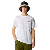 T-Shirt Uomo The North Face Manica Corta Cotone Simple Dome Bianco | NonSoloSport