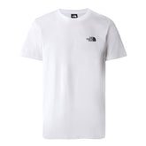 T-Shirt Uomo The North Face Manica Corta Cotone Simple Dome Bianco | NonSoloSport
