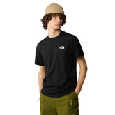T-Shirt Uomo The North Face Manica Corta Cotone Simple Dome Nero | NonSoloSport
