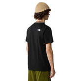 T-Shirt Uomo The North Face Manica Corta Cotone Simple Dome Nero | NonSoloSport