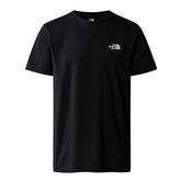 T-Shirt Uomo The North Face Manica Corta Cotone Simple Dome Nero | NonSoloSport