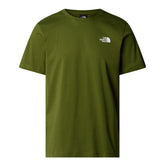 T-Shirt Uomo The North Face Box Never Stop Exploring Verde | NonSoloSport