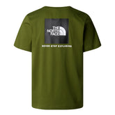 T-Shirt Uomo The North Face Box Never Stop Exploring Verde | NonSoloSport