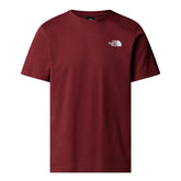 T-Shirt Uomo The North Face Box Never Stop Exploring Bordeaux | NonSoloSport