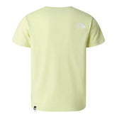 T-Shirt Ragazzo The North Face Simple Dome Giallo | NonSoloSport