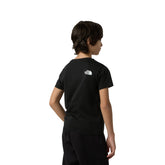 T-Shirt Ragazzo The North Face Simple Dome Nero | NonSoloSport