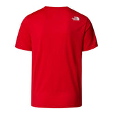 The North Face T-Shirt Easy Tee Reg Uomo Rosso | NonSoloSport