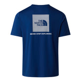 T-Shirt Uomo The North Face NSE 24/7 Box Blu | NonSoloSport