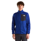 Pile Uomo The North Face Crest Blu Nero | NonSoloSport