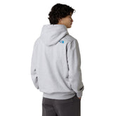 Felpa Uomo The North Face Drew Peak Grigio Blu | NonSoloSport
