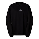 Felpa Donna The North Face Essential Crew Nero | NonSoloSport