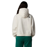 Felpa Donna The North Face Essential Crop Bianco | NonSoloSport