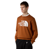 Felpa Uomo The North Face Easy Marrone | NonSoloSport