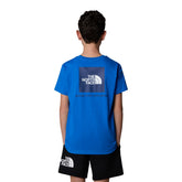 T-Shirt Bambino The North Face Box Half Dome Blu | NonSoloSport