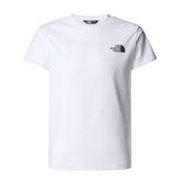 T-Shirt Bambino The North Face Box Bianco | NonSoloSport