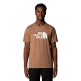 T-Shirt Uomo The North Face Easy Marrone | NonSoloSport