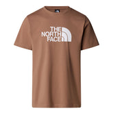 T-Shirt Uomo The North Face Easy Marrone | NonSoloSport