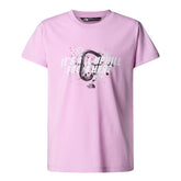 T-Shirt Bambino The North Face Graphic Relaxed Rosa | NonSoloSport