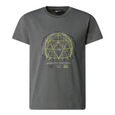 T-Shirt Bambino The North Face Graphic Relaxed Grigio | NonSoloSport