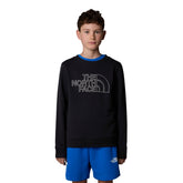 Felpa Bambino The North Face Drew Peak Light Nero | NonSoloSport