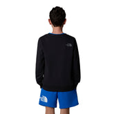 Felpa Bambino The North Face Drew Peak Light Nero | NonSoloSport