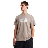 T-Shirt Uomo The North Face Evolution Half Dome Regular Beige Bianco | NonSoloSport
