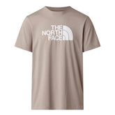T-Shirt Uomo The North Face Evolution Half Dome Regular Beige Bianco | NonSoloSport