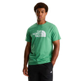 T-Shirt Uomo The North Face Evolution Half Dome Regular Verde Bianco | NonSoloSport