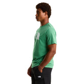 T-Shirt Uomo The North Face Evolution Half Dome Regular Verde Bianco | NonSoloSport