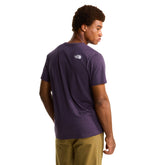 T-Shirt Uomo The North Face Evolution Half Dome Regular Viola Bianco | NonSoloSport