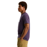 T-Shirt Uomo The North Face Evolution Half Dome Regular Viola Bianco | NonSoloSport