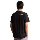 T-Shirt Uomo The North Face Evolution Half Dome Regular Nero Bianco | NonSoloSport