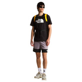 T-Shirt Uomo The North Face Evolution Half Dome Regular Nero Bianco | NonSoloSport