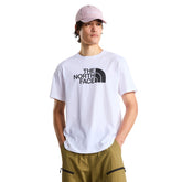 T-Shirt Uomo The North Face Evolution Half Dome Regular Bianco Nero | NonSoloSport