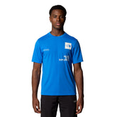 T-Shirt Uomo The North Face Mountain Foundation Graphic Blu | NonSoloSport
