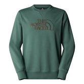 Felpa Uomo The North Face Drew Peak Light Verde | NonSoloSport